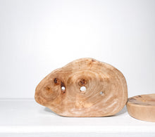 Load image into Gallery viewer, OMandP Hand-Carved Wooden Soap Tray