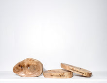 Load image into Gallery viewer, OMandP Hand-Carved Wooden Soap Tray