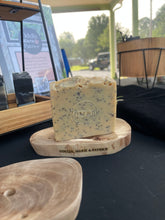 Load image into Gallery viewer, OMandP Hand-Carved Wooden Soap Tray