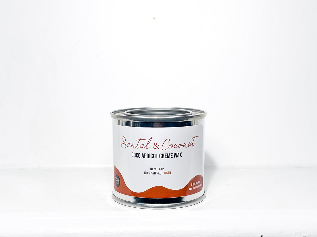 Santal & Coconut Wooden Wick Candle